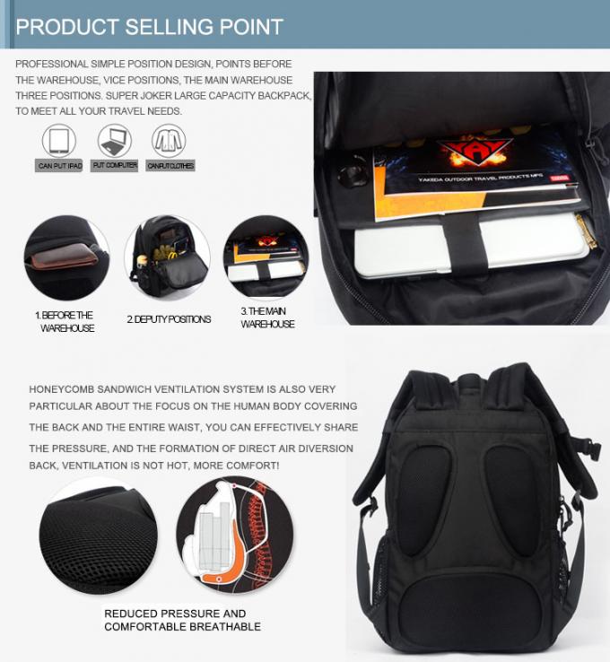 Backpack Fieldline lap-top τακτικό ελαφρύ ταξίδι σακιδίων σακιδίων